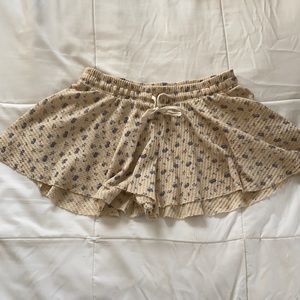 Flowey flower printed shorts